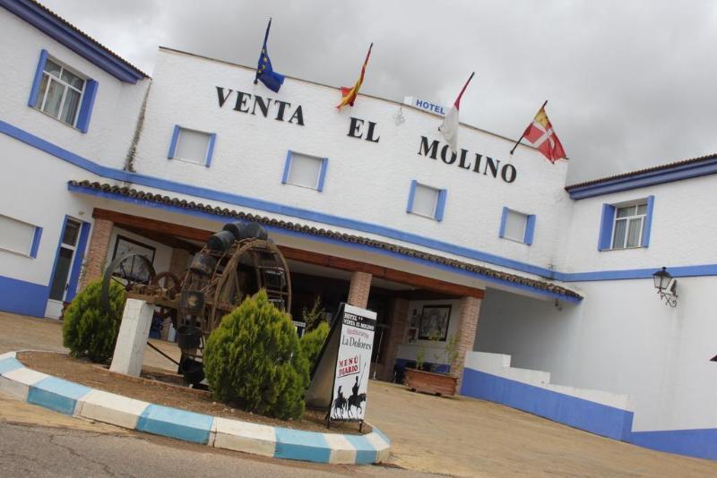 Hotel Venta El Molino Алькасар-де-Сан-Хуан Экстерьер фото